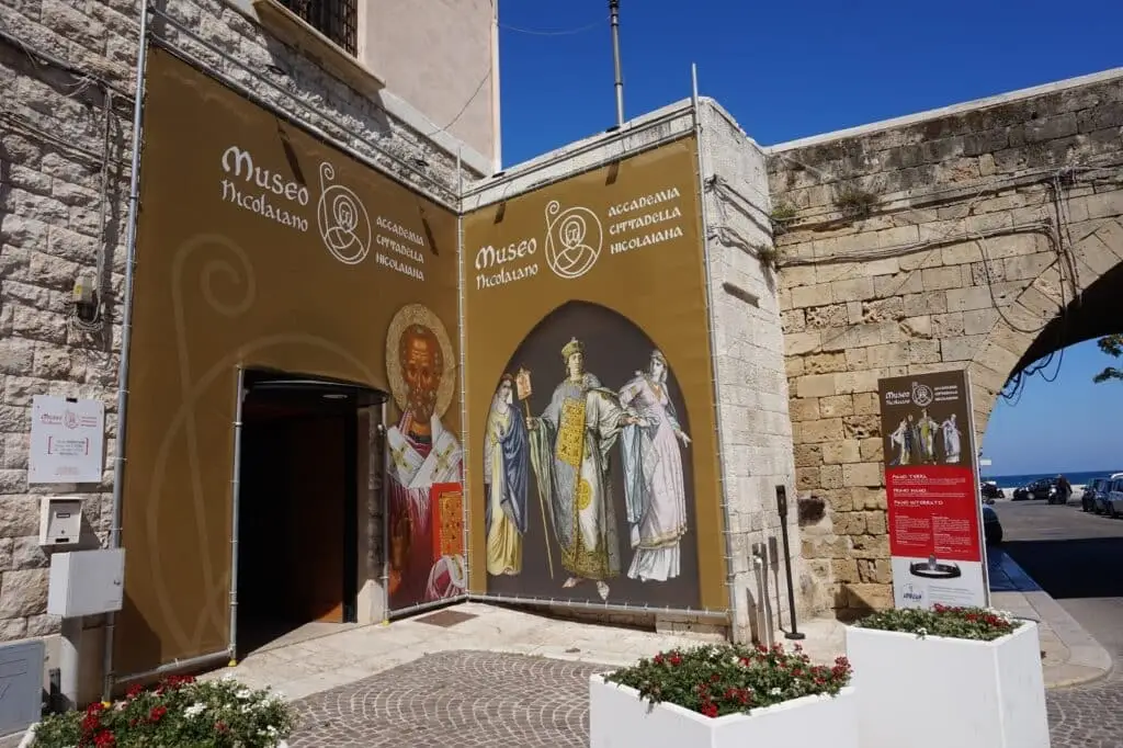 Ingresso del Museo Niccolai a Otranto.